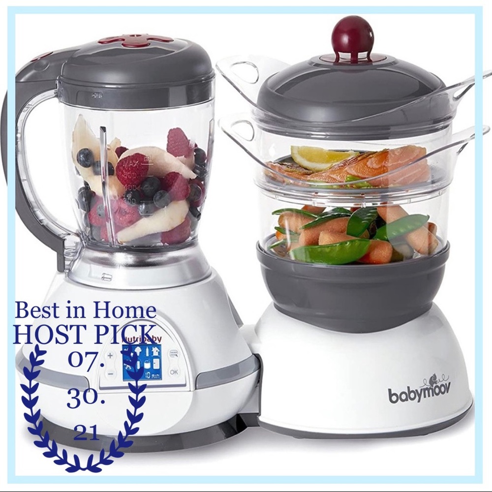 ⭐️HP⭐️NIB Babymoov Nutribaby 5in1 Baby Food Maker
